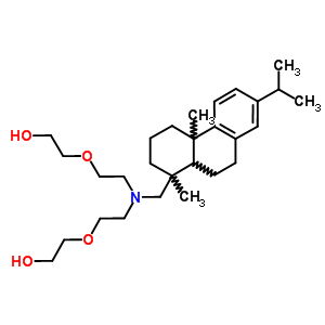 Dehydroabietylamine ethoxylated Structure,51344-62-8Structure