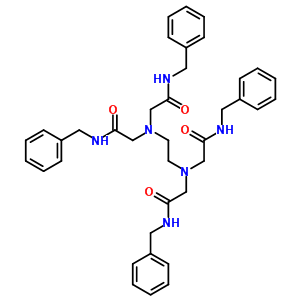 N-benzyl-2-[benzylcarbamoylmethyl-[2-(bis(benzylcarbamoylmethyl)amino)ethyl]amino]acetamide Structure,5138-70-5Structure