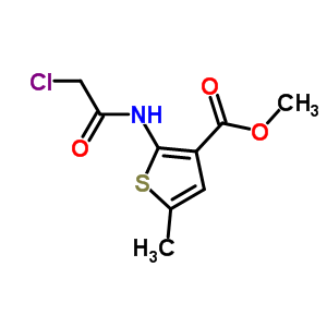 Methyl 2-[(chloroacetyl)amino]-5-methylthiophene-3-carboxylate Structure,515832-45-8Structure