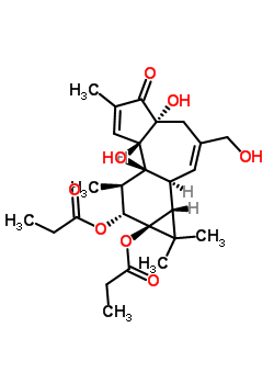 Phorbol-12,13-dipropionate Structure,51821-33-1Structure