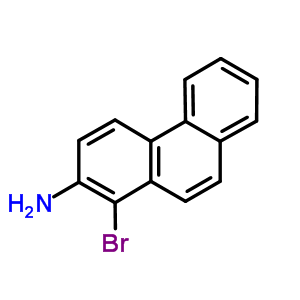 2-Phenanthrenamine,1-bromo- Structure,51958-50-0Structure