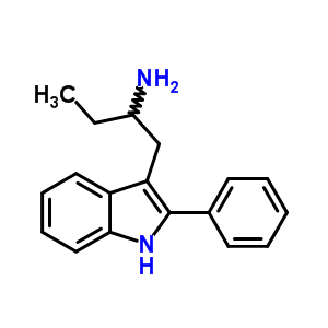 3-(2-Aminobutyl )-2-phenyl -1h-indole Structure,52019-01-9Structure