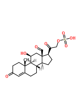 Aldosterone 21-sulfate Structure,52036-29-0Structure