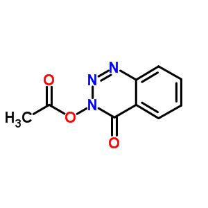 1,2,3-Benzotriazin-4(3h)-one,3-(acetyloxy)- Structure,52128-56-0Structure