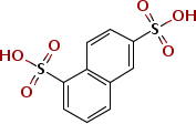 1,6-Naphthalene disulfonic acid Structure,525-37-1Structure