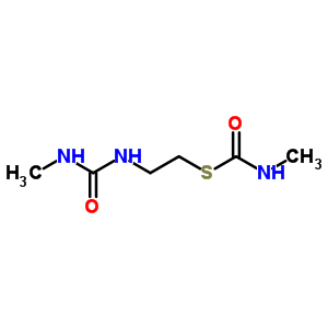 N-methyl-1-[2-(methylcarbamoylamino)ethylsulfanyl]formamide Structure,52511-48-5Structure