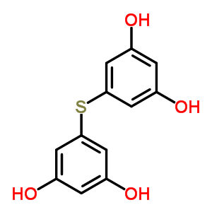 Diresorcyl sulphide Structure,52578-56-0Structure