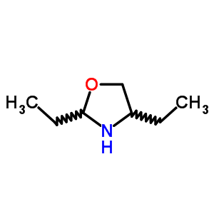 Oxazolidine, 2,4-diethyl- Structure,53019-57-1Structure