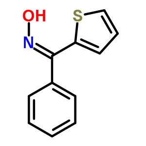 Phenyl(2-thienyl) ketone oxime Structure,53252-10-1Structure