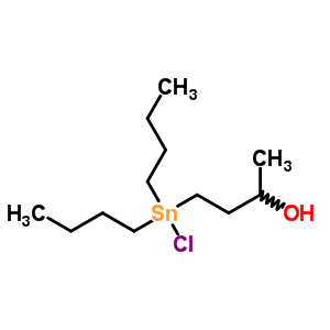 Di-n-butyl(3-hydroxybutyl)tinchloride Structure,53477-39-7Structure