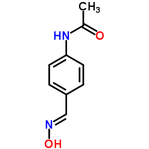 N-[4-[(e)-hydroxyiminomethyl]phenyl]acetamide Structure,5351-33-7Structure