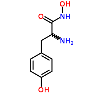 2-Amino-n-hydroxy-3-(4-hydroxyphenyl)propanamide Structure,5351-39-3Structure