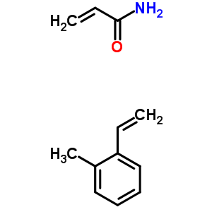 2-Propenamide, polymer with ethenylmethylbenzene Structure,53549-48-7Structure