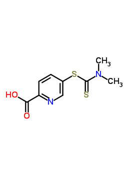 5-Dimethyldithiocarbamylpicolinic acid Structure,53562-97-3Structure