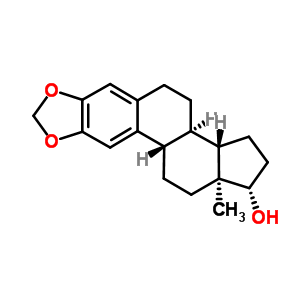 (17Beta)-2,3-(methylenebis(oxy))-estra-1,3,5(10)-trien-17-ol Structure,53586-37-1Structure