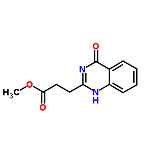 Methyl 3-(4-oxo-1h-quinazolin-2-yl)propanoate Structure,5368-39-8Structure