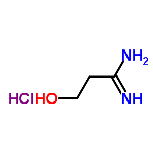 3-Hydroxypropanimidamide hydrochloride (1:1) Structure,53868-56-7Structure