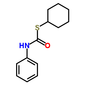 1-Cyclohexylsulfanyl-n-phenyl-formamide Structure,5394-12-7Structure