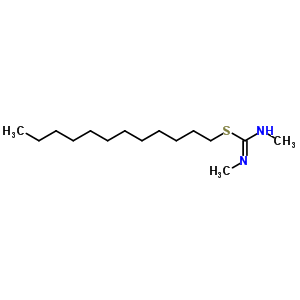 1-Dodecylsulfanyl-n,n-dimethyl-methanimidamide Structure,5395-98-2Structure