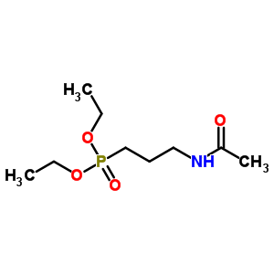 Phosphonic acid,[3-(acetylamino)propyl]-, diethyl ester (9ci) Structure,54008-28-5Structure