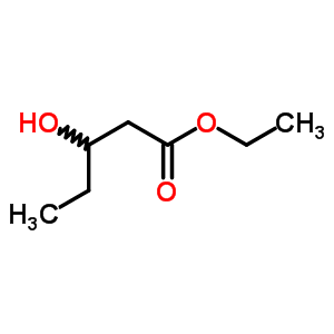 Pentanoic acid,3-hydroxy-, ethyl ester Structure,54074-85-0Structure