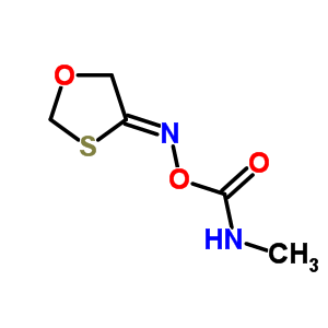 Syn-1,3-oxathiolan-4-one o-((methylamino)carbonyl)oxime Structure,54266-44-3Structure