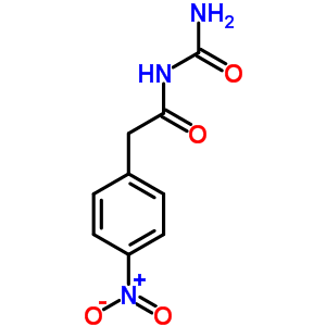 N-carbamoyl-2-(4-nitrophenyl)acetamide Structure,5430-75-1Structure