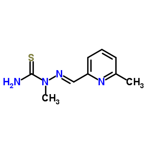 Hydrazinecarbothioamide,1-methyl-2-[(6-methyl-2-pyridinyl)methylene]- Structure,54321-46-9Structure