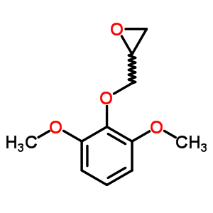 Oxirane,2-[(2,6-dimethoxyphenoxy)methyl]- Structure,5435-29-0Structure