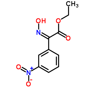 Ethyl (2e)-2-hydroxyimino-2-(3-nitrophenyl)acetate Structure,5435-68-7Structure