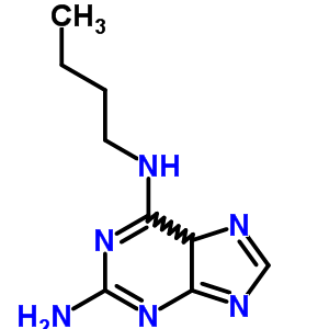 N-butyl-5h-purine-2,6-diamine Structure,5437-50-3Structure