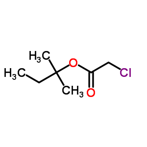 2-Methylbutan-2-yl 2-chloroacetate Structure,5439-30-5Structure