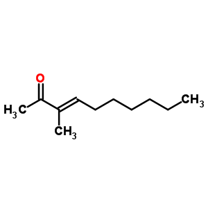 3-Methyl-3-decen-2-one Structure,54411-03-9Structure