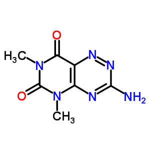 Pyrimido[4,5-e]-1,2,4-triazine-6,8(5h,7h)-dione, 3-amino-5,7-dimethyl- Structure,5445-11-4Structure