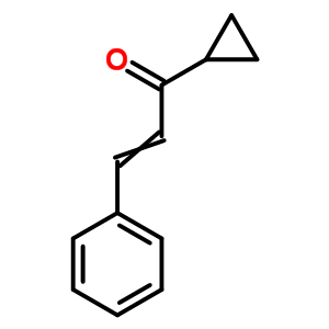 1-Cyclopropyl-3-phenyl-prop-2-en-1-one Structure,54454-40-9Structure