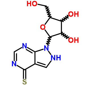 Thiopurinol ribonucleoside Structure,54524-71-9Structure