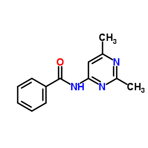 N-(2,6-dimethylpyrimidin-4-yl)benzamide Structure,5454-87-5Structure