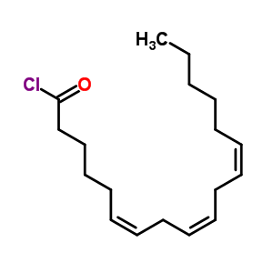 gamma-亞麻酰氯結(jié)構(gòu)式_54562-14-0結(jié)構(gòu)式