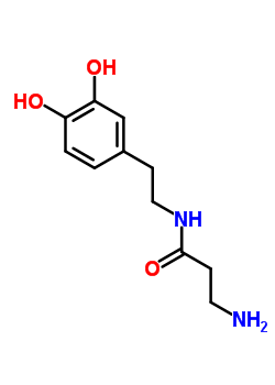 N(beta)-alanyldopamine Structure,54653-62-2Structure