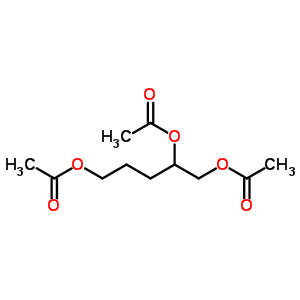 1,5-Diacetyloxypentan-2-yl acetate Structure,5470-86-0Structure