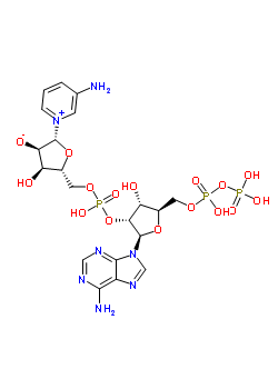 3-Aminopyridine adenine dinucleotide phosphate Structure,54758-28-0Structure