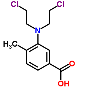 3-(N,n-bis(2-chloropropyl)amino)-4-methyl-benzoic acid Structure,54941-23-0Structure