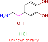 Dl-norepinephrine hydrochloride Structure,55-27-6Structure