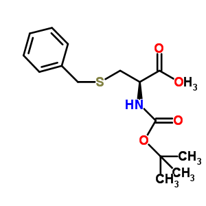 N-boc-s-benzyl-l-cysteine methyl ester Structure,55478-08-5Structure