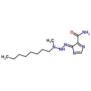 1H-imidazole-4-carboxamide, 5-(3-methyl-3-octyl-1-triazenyl)- Structure,56010-86-7Structure