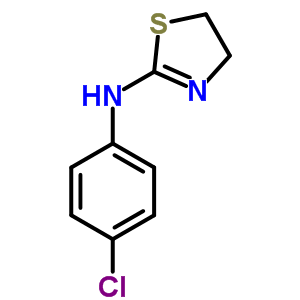 N-(4-chlorophenyl)-4,5-dihydro-1,3-thiazol-2-amine Structure,56242-68-3Structure