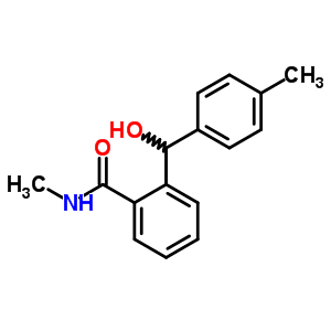 2-[Hydroxy-(4-methylphenyl)methyl]-n-methyl-benzamide Structure,56686-74-9Structure