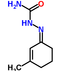 Hydrazinecarboxamide,2-(3-methyl-2-cyclohexen-1-ylidene)- Structure,56967-87-4Structure