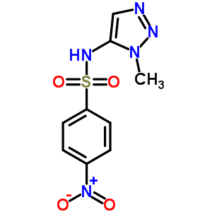 N-(3-methyltriazol-4-yl)-4-nitro-benzenesulfonamide Structure,57241-16-4Structure