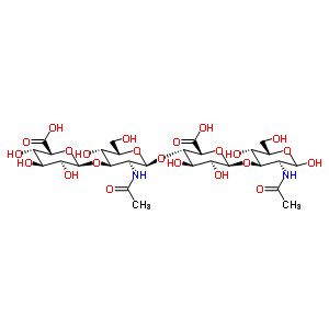 Hyaluronate tetrasaccharide Structure,57282-61-8Structure